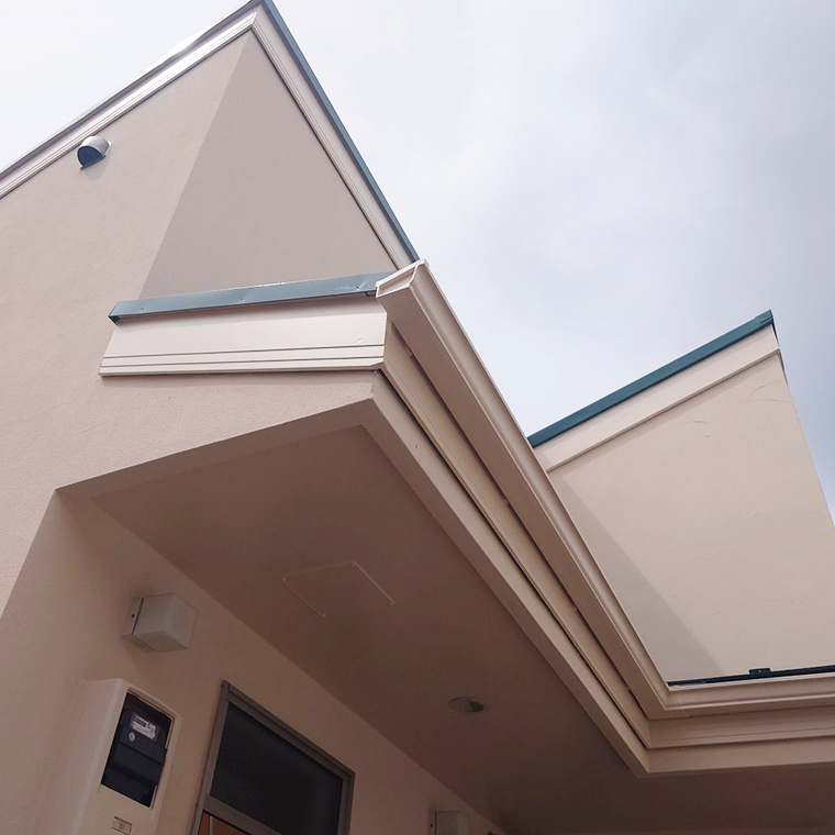 木造集合住宅モルタル外壁