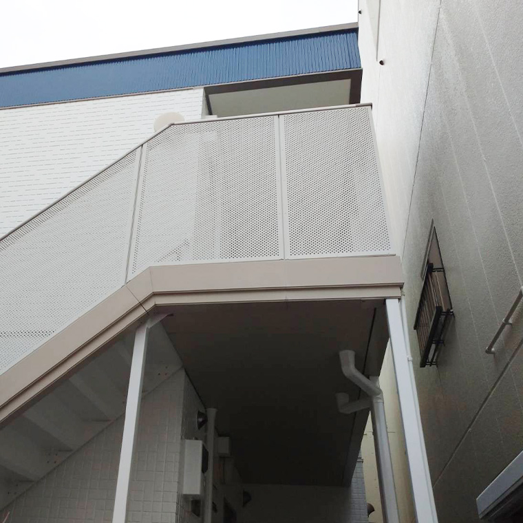 鉄骨造集合住宅サイディング外壁